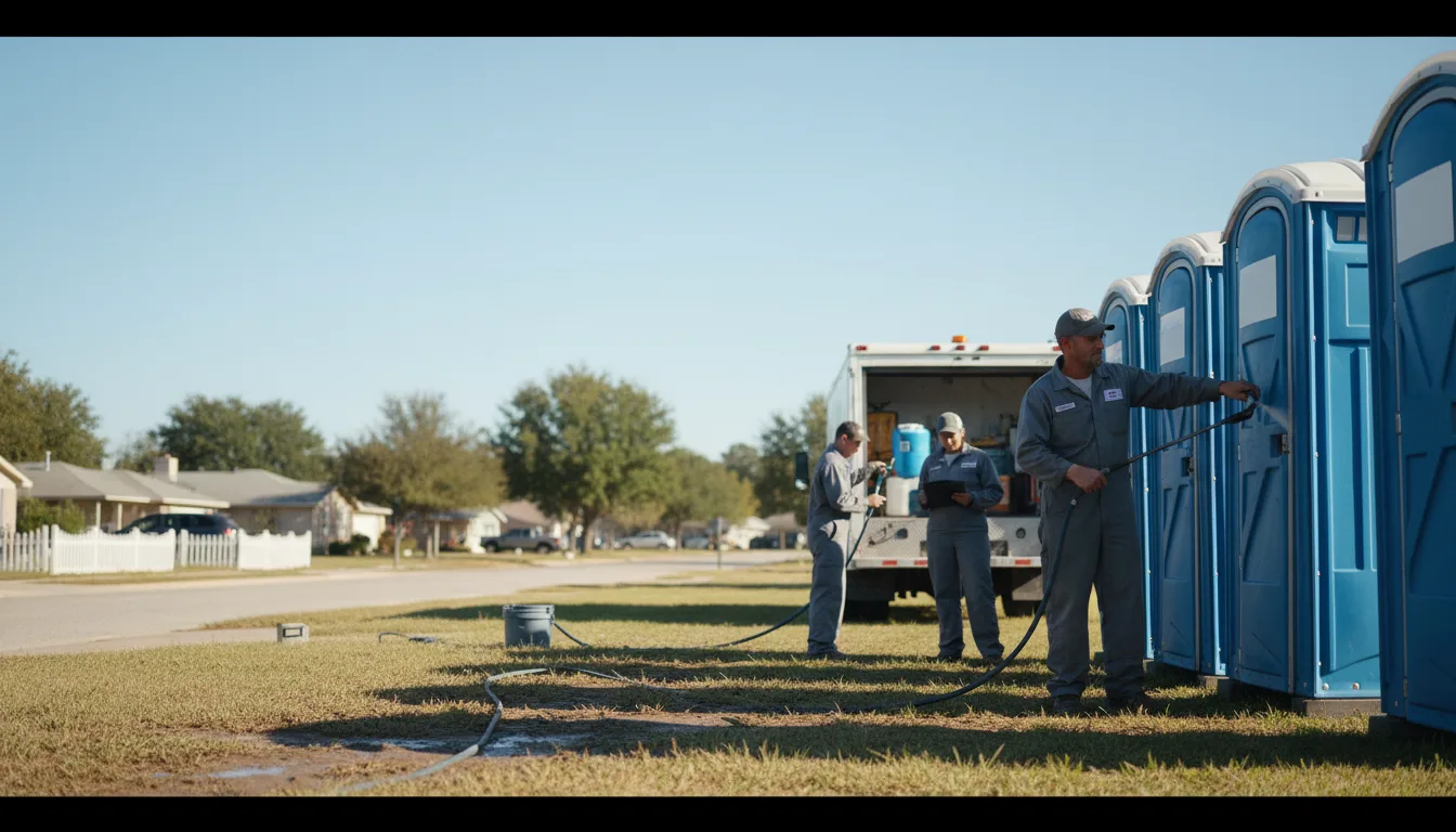 Long-Term Portable Toilet Rental in Carney, MI near me